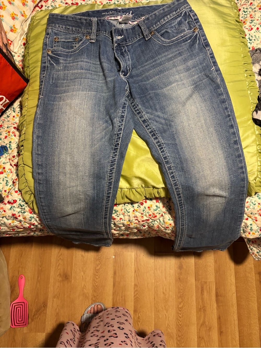 Maurices Medium Blue Cropped Women's Jeans